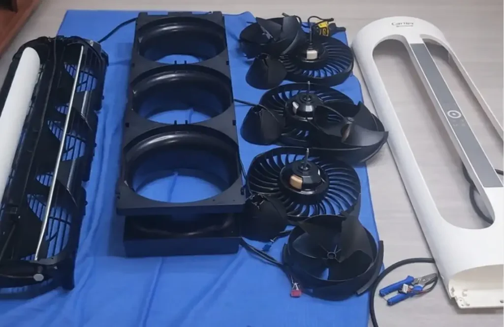 에어컨 분해 청소 스탠드 에어컨