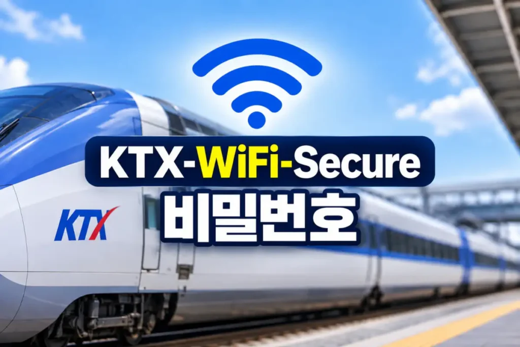 KTX WiFi Secure 비밀번호