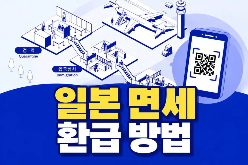 일본 면세환급 받는 방법, 공항별 택스리펀 기계 위치 일본 면세환급 받는 방법, 공항별 택스리펀 기계 위치